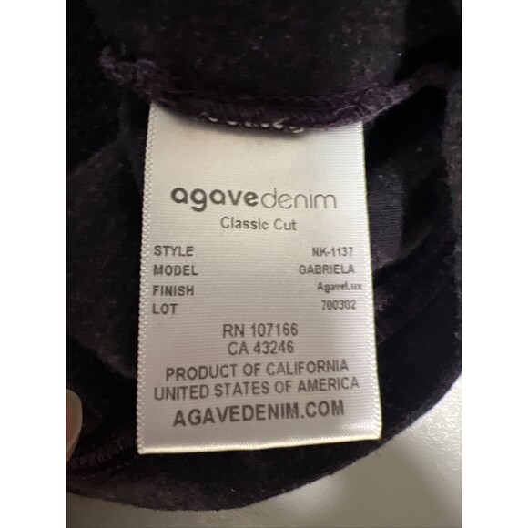 Agave Nectar Top Women’s Small Purple short sleeve Oversized Sweatshirt - Picture 5 of 9
